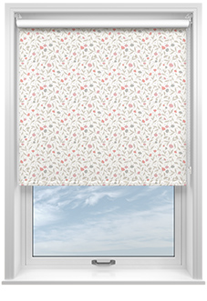 Spring Awakening, Pastel Pink - Roller Blind